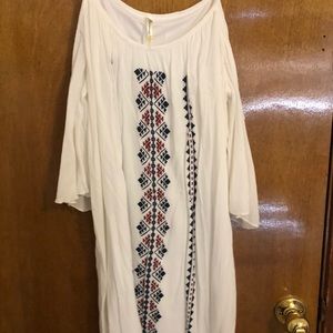 Off the shoulder dress